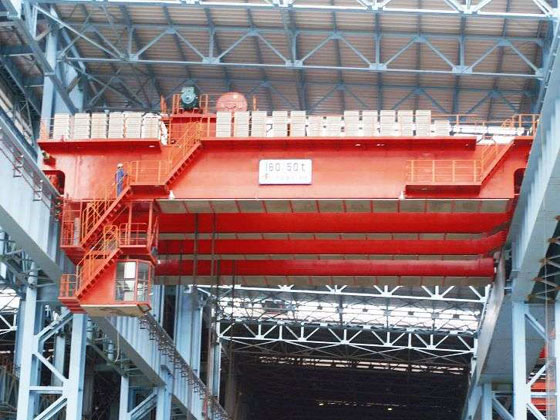 QD型5-550/125/10噸吊鉤橋式起（qǐ）重機